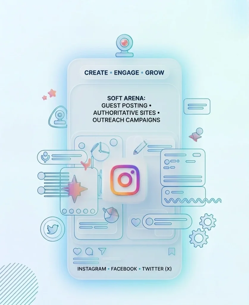 social media engagement and influencer outreach